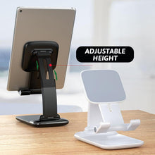 Load image into Gallery viewer, Adjustable and Folding Mobile Phone Stand