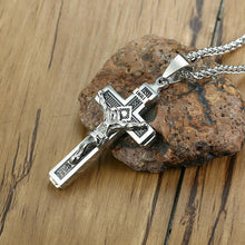 Load image into Gallery viewer, Jesus Cross Necklace