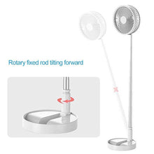 Load image into Gallery viewer, Telescopic Folding USB Charging Fan