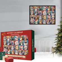 Load image into Gallery viewer, Happy Christmas Cats Advent Calendar Jigsaw Puzzle