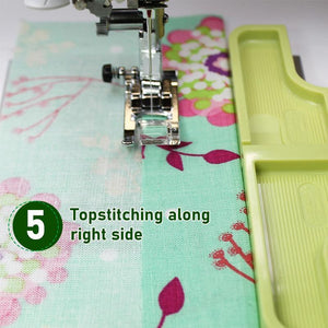 Sewing machine stitch guide