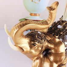 Load image into Gallery viewer, Golden Elephant Statue