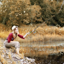 Load image into Gallery viewer, Mini Fish-shaped Portable Fishing Rod Kit