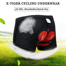 Load image into Gallery viewer, Cycling Underwear with Gel Pad