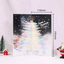 Load image into Gallery viewer, 3D Christmas Handmade Cards