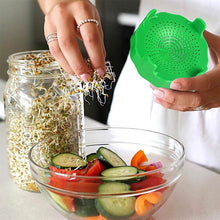 Load image into Gallery viewer, Microgreens Sprouting Jar Lid