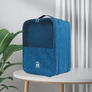 Travel Three-layer Portable Storage Shoe Bag