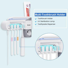 Load image into Gallery viewer, Automatic Toothpaste Squeezer and Holder Set