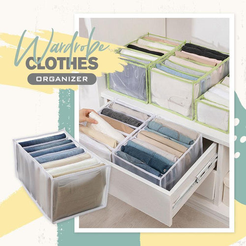 Large Capacity Wardrobe Clothes Organizer