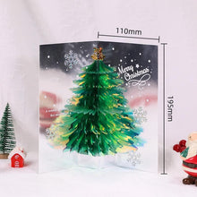 Load image into Gallery viewer, 3D Christmas Handmade Cards