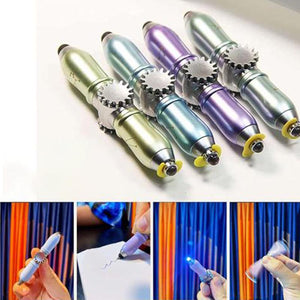 LED Rotating Touch Screen Fingertip Pen