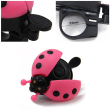 Load image into Gallery viewer, Cute ladybug bicycle bell