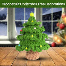 Load image into Gallery viewer, Crochet Kit Christmas Tree Decorations