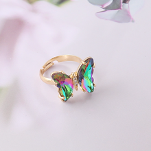 Load image into Gallery viewer, Gradient Butterfly Ring