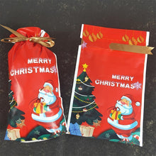 Load image into Gallery viewer, Drawstring Christmas Gift Bags（50 pcs）