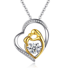 Load image into Gallery viewer, Zircon Heart Necklace