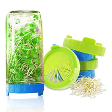 Load image into Gallery viewer, Microgreens Sprouting Jar Lid