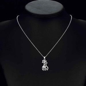 Giraffe Pendant Necklace