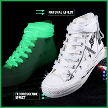 Load image into Gallery viewer, Luminous Thickened Flat Shoelaces