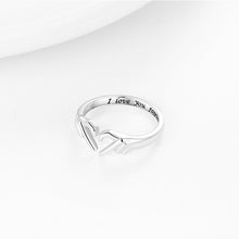 Load image into Gallery viewer, To My Daughter ‘I Love You Forever’ Heart Ring