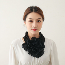 Load image into Gallery viewer, Fashion Lace Scarf Flower Collar