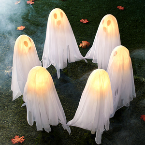 Halloween Decoration LED Light Hanging Ghost