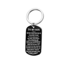 Load image into Gallery viewer, To My Son- Keychain or Necklace