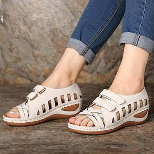 Woman Summer Velcro Sandals