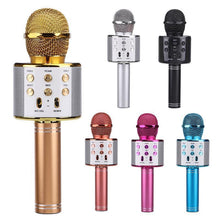 Load image into Gallery viewer, Wireless Bluetooth Karaoke Microphone