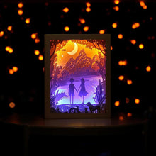 Load image into Gallery viewer, 3D Light and Shadow Night Lamp Paper Carving Art