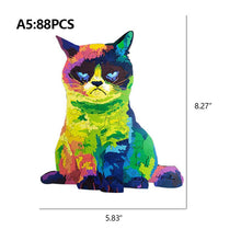 Load image into Gallery viewer, Rainbow Cat Puzzles