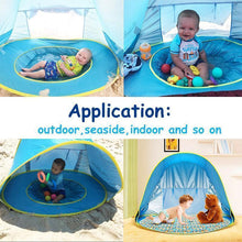 Load image into Gallery viewer, Baby Beach Tent UV-Protection Sun Shelter