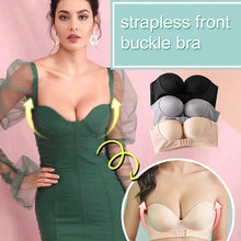 Load image into Gallery viewer, Strapless Front Buckle Lift Bra