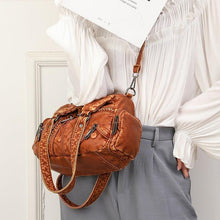 Load image into Gallery viewer, Soft PU Leather Handbag