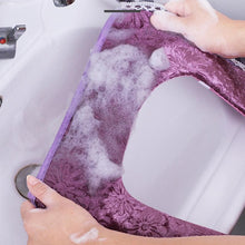 Load image into Gallery viewer, Three-piece Toilet Seat Cushion