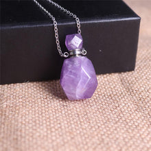 Load image into Gallery viewer, Crystal Perfume Diffuser Necklace