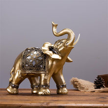 Load image into Gallery viewer, Golden Elephant Statue