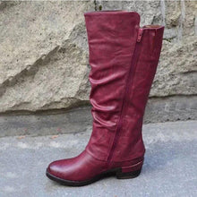 Load image into Gallery viewer, Womens Western Cowboy Knee Boots Punk Boots