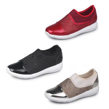 Load image into Gallery viewer, Women Woven Mesh Flat Shoes