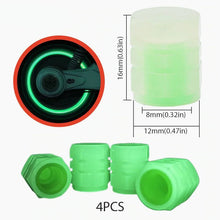 Load image into Gallery viewer, Universal Fluorescent Tire Valve Caps (4 PCS/Set)