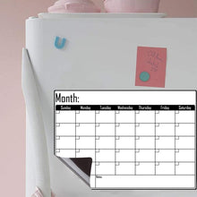 Load image into Gallery viewer, Refrigerator Magnet Calendar Sticker