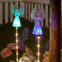 Load image into Gallery viewer, Solar-Powered LED Angel Light