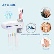 Load image into Gallery viewer, Automatic Toothpaste Squeezer and Holder Set