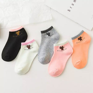 Fresh Stripe Socks(5 PAIRS)