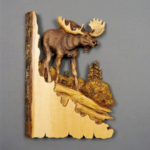 Load image into Gallery viewer, Animal Carving Handcraft Wall Decoration