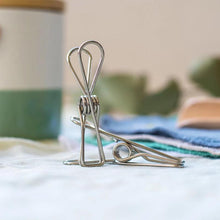 Load image into Gallery viewer, Stainless Steel Wire Clips for Clothes Drying