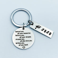 Load image into Gallery viewer, 2020 GRADUATION KEYCHAIN