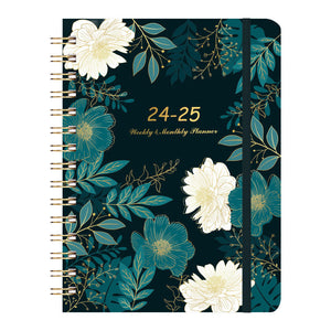 2025 Flower Weekly and Monthly Planner