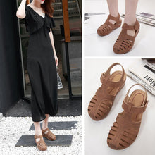 Load image into Gallery viewer, Women&#39;s Summer Round Toe Sandals