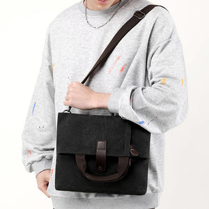 Men's Casual Canvas Messenger Shoulder Bag